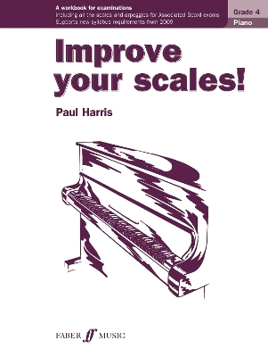 Cover of Improve your scales! Piano Grade 4