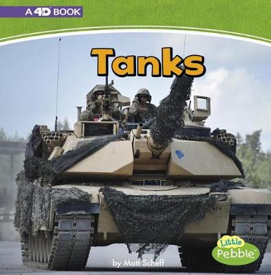 Book cover for Mighty Military Machines Tanks a 4D Book