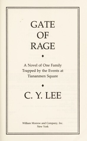 Book cover for Gate of Rage