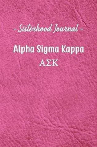 Cover of Sisterhood Journal Alpha Sigma Kappa