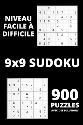 Book cover for Sudoku - Niveau facile a difficile