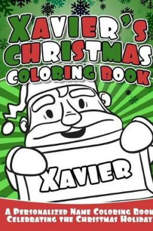 Cover of Xavier's Christmas Coloring Book