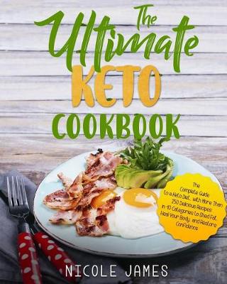 Book cover for The Ultimate Keto Cookbook