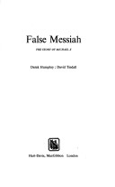 Book cover for False Messiah