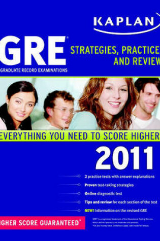 Cover of Kaplan GRE Exam