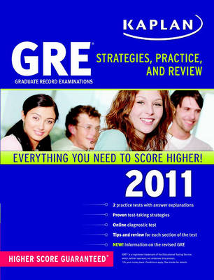 Book cover for Kaplan GRE Exam