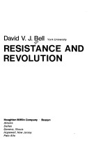 Book cover for Resistance and Revolution