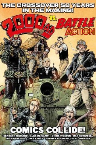 Cover of 2000 AD Vs Battle Action: Comics Collide!