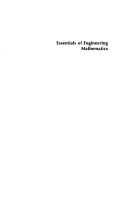 Book cover for Essentials Of Engineering Mathematics