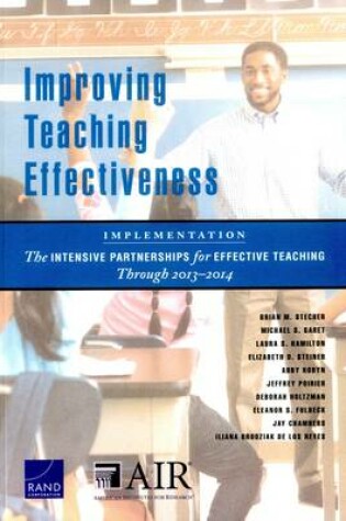 Cover of Improving Teaching Effectiveness: Implementation