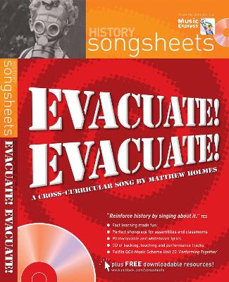 Book cover for Evacuate, evacuate!