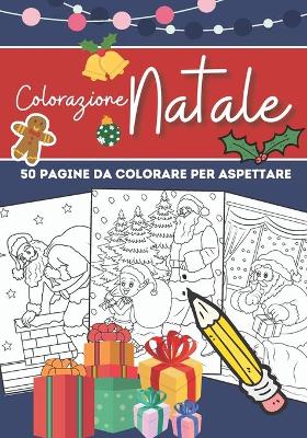 Book cover for Colorazione Natale