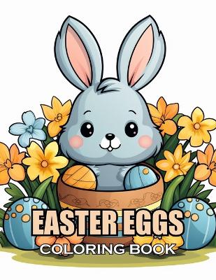 Book cover for Easter Eggs Coloring Book for Kids