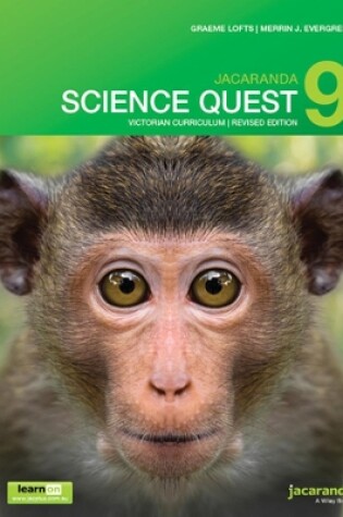 Cover of Jacaranda Science Quest 9 for Victoria Australian Curriculum 1e (revised) learnON & print