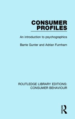 Cover of Consumer Profiles (RLE Consumer Behaviour)
