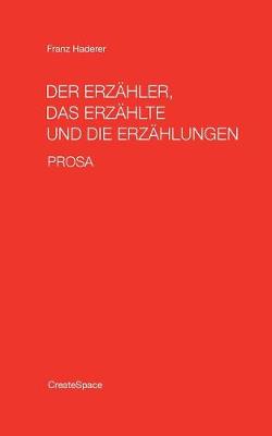Book cover for Der Erzaehler, Das Erzaehlte Und Die Erzaehlungen