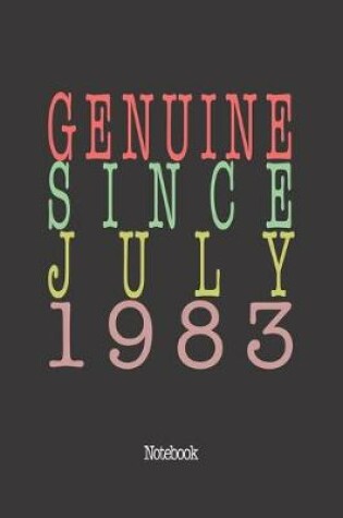 Cover of Genuine Since July 1983