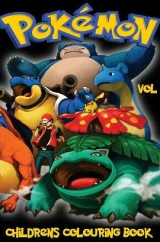 Cover of Pokemon Childrens Colouring Book Vol 2