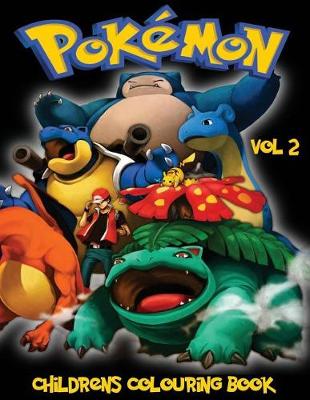Book cover for Pokemon Childrens Colouring Book Vol 2