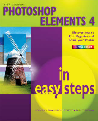 Book cover for Photoshop Elements 4 in Easy Steps