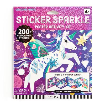 Book cover for Unicorn Magic Sticker Sparkle Poster Activity Kit