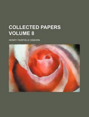 Book cover for Collected Papers Volume 8