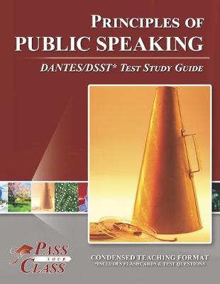 Book cover for Principles of Public Speaking DANTES/DSST Test Study Guide