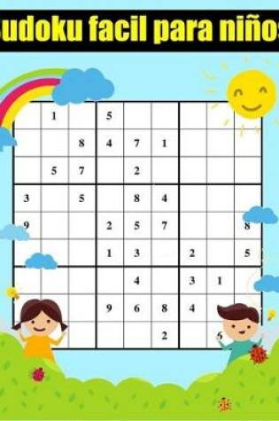 Cover of sudoku facil para ninos