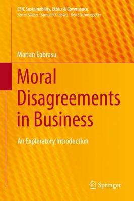 Book cover for Moral Disagreements in Business