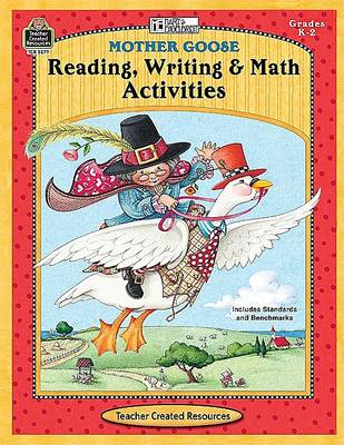 Book cover for Mother Goose Reading, Writing & Math Activities, Grades K-2