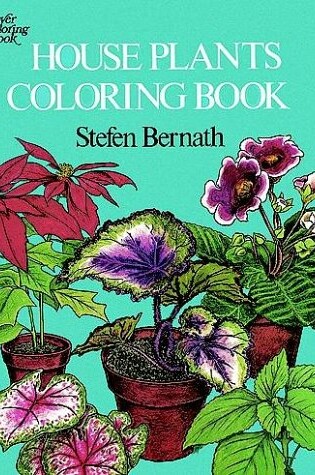 Cover of House Plants Coloring Book