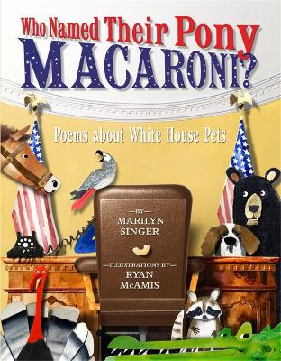 Book cover for Who Named Their Pony Macaroni?