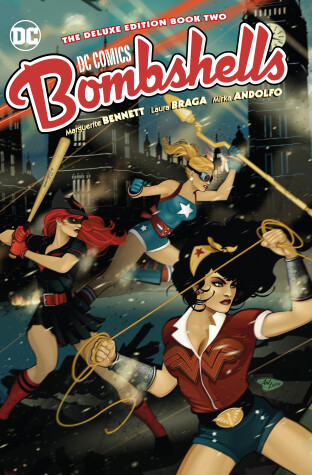 Book cover for DC Bombshells: The Deluxe Edition Book Two
