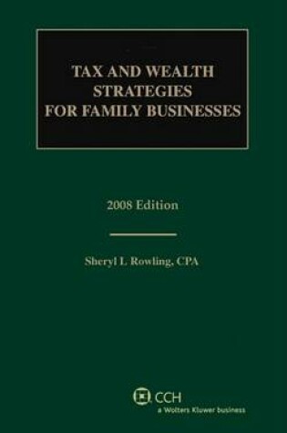 Cover of Tax and Wealth Strategies for Family Businesses