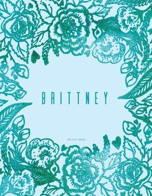 Book cover for Brittney Dot Grid Journal