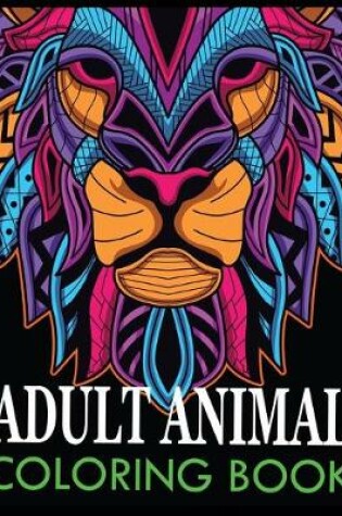 Cover of Adult Animal Coloring Book