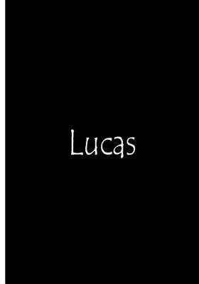 Book cover for Lucas - Personalized Notebook