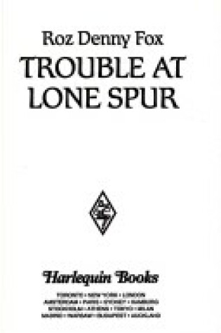Cover of Trouble at Lone Spur