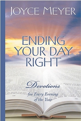 Book cover for Ending Your Day Right (Blue Imitation Leather)