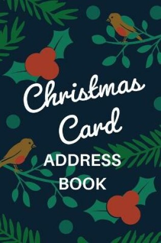 Cover of Christmas Card Address Book