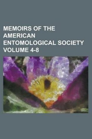 Cover of Memoirs of the American Entomological Society (No. 4 1919)