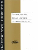 Book cover for Contracting for Service Delivery