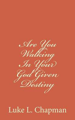 Book cover for Are You Walking In Your God Given Destiny