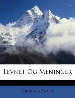 Book cover for Levnet Og Meninger