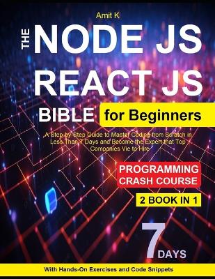 Book cover for Node Js and React JS For Beginners