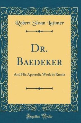 Cover of Dr. Baedeker