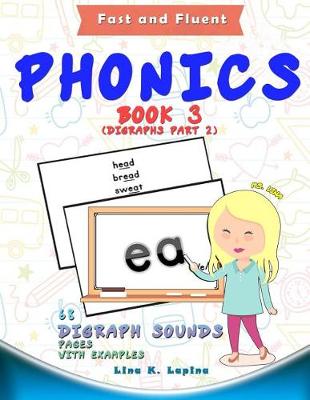 Book cover for Phonics Flashcards (Digraph Sounds) Part2