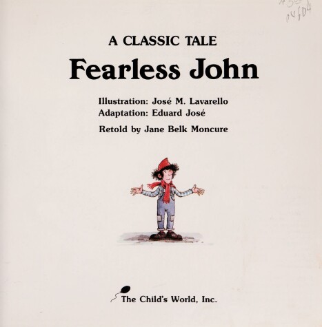 Book cover for Fearless John