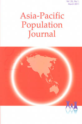 Book cover for Asia-Pacific Population Journal, 2011, Volume 26, Part 1