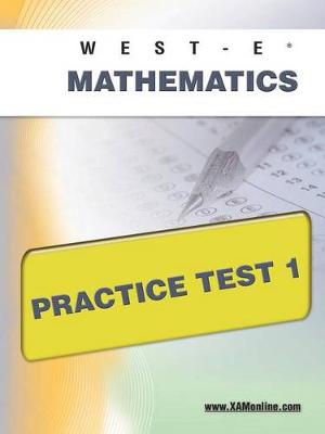 Book cover for West-E Mathematics Practice Test 1